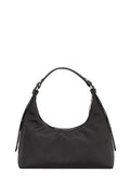 Black Baguette Shoulder Bag For Women